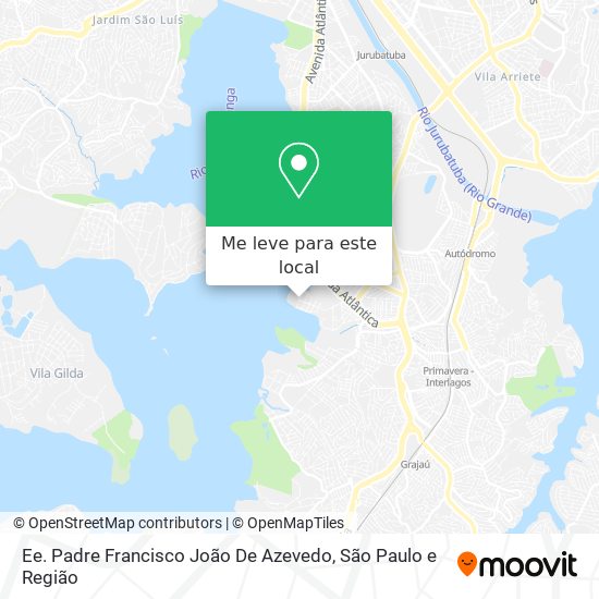 Ee. Padre Francisco João De Azevedo mapa