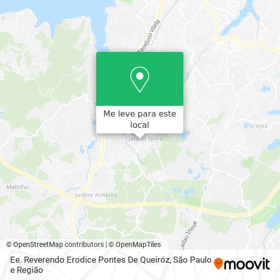 Ee. Reverendo Erodice Pontes De Queiróz mapa