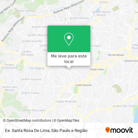 Ee. Santa Rosa De Lima mapa