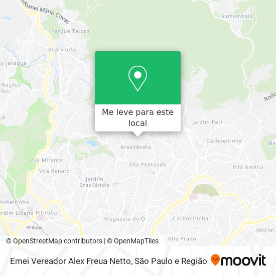 Emei Vereador Alex Freua Netto mapa