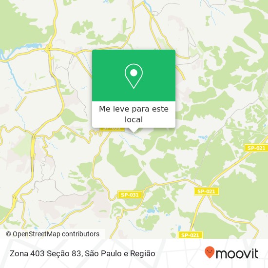 Zona 403 Seção 83 mapa