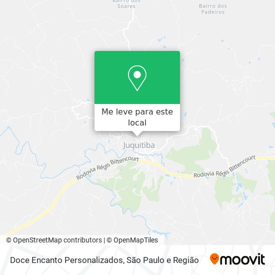 Doce Encanto Personalizados mapa
