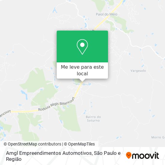 Amgl Empreendimentos Automotivos mapa