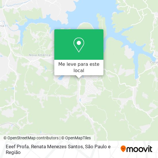 Eeef Profa. Renata Menezes Santos mapa