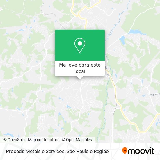 Proceds Metais e Servicos mapa