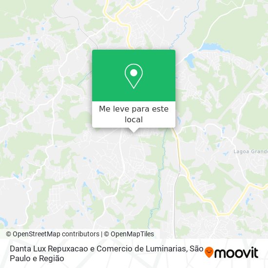 Danta Lux Repuxacao e Comercio de Luminarias mapa