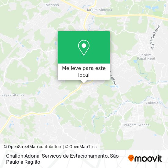 Challon Adonai Servicos de Estacionamento mapa