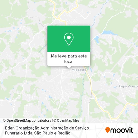 Éden Organização Administração de Serviço Funerário Ltda mapa