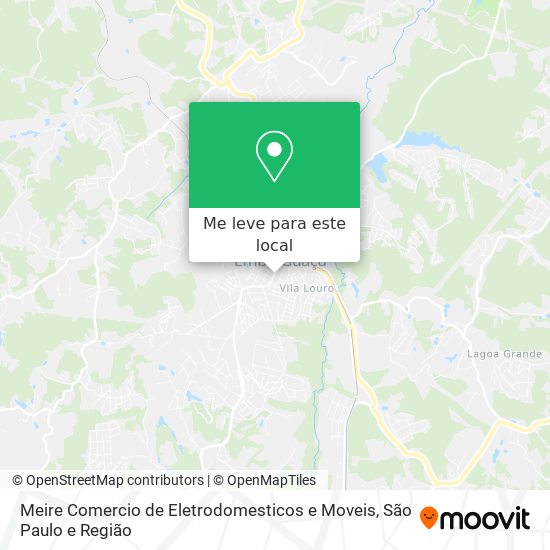 Meire Comercio de Eletrodomesticos e Moveis mapa