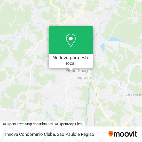 Innova Condomínio Clube mapa