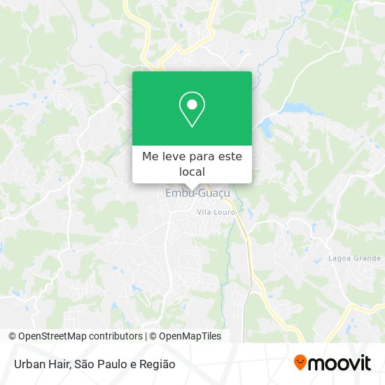 Urban Hair mapa