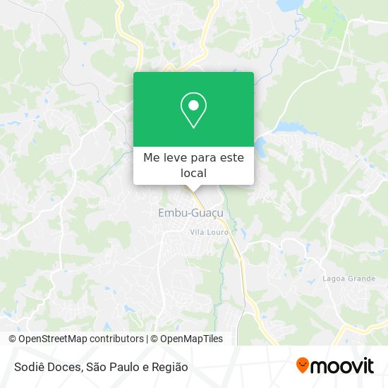 Sodiê Doces mapa