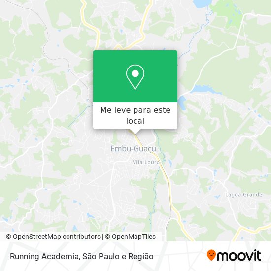 Running Academia mapa