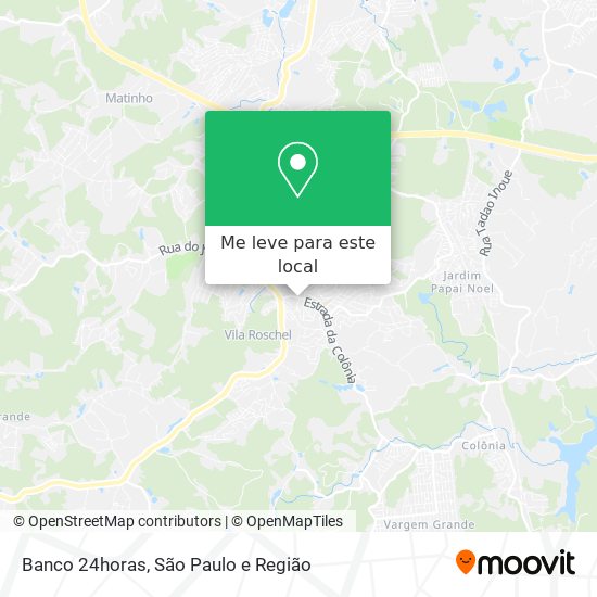 Banco 24horas mapa