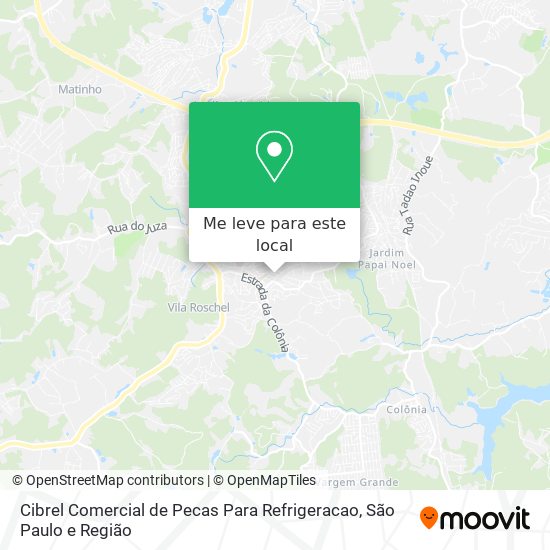 Cibrel Comercial de Pecas Para Refrigeracao mapa