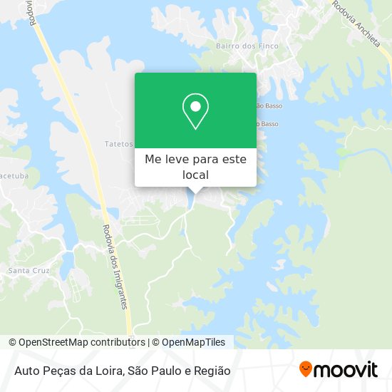 Auto Peças da Loira mapa