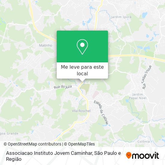 Associacao Instituto Jovem Caminhar mapa