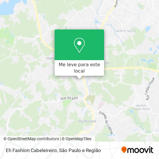 Eh Fashion Cabeleireiro mapa