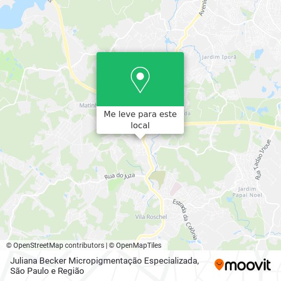 Juliana Becker Micropigmentação Especializada mapa