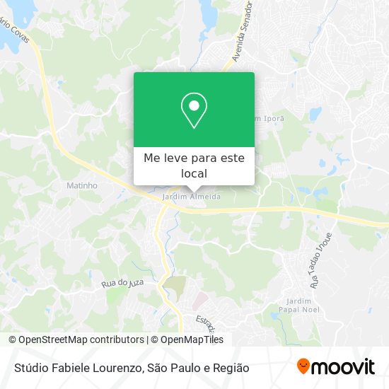 Stúdio Fabiele Lourenzo mapa