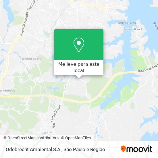 Odebrecht Ambiental S.A. mapa