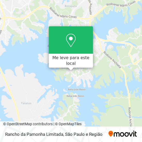 Rancho da Pamonha Limitada mapa