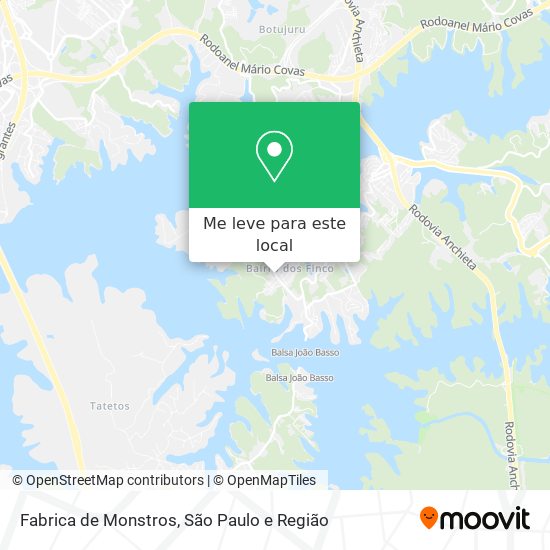 Fabrica de Monstros mapa