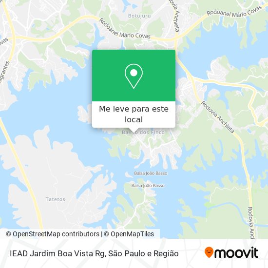 IEAD Jardim Boa Vista Rg mapa
