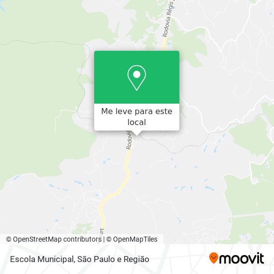 Escola Municipal mapa