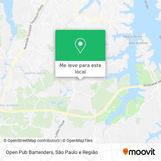 Open Pub Bartenders mapa
