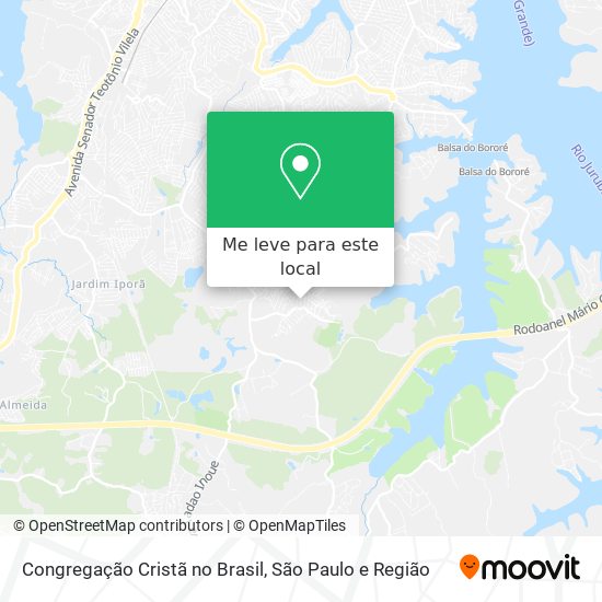 Congregação Cristã no Brasil mapa