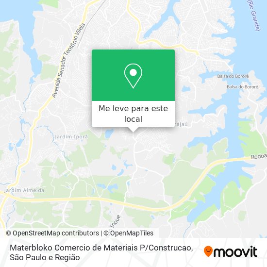 Materbloko Comercio de Materiais P / Construcao mapa