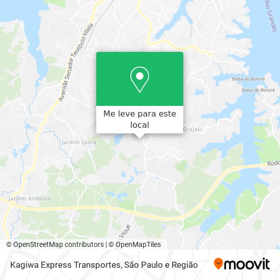 Kagiwa Express Transportes mapa