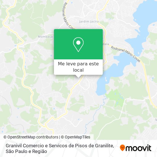 Granivil Comercio e Servicos de Pisos de Granilite mapa