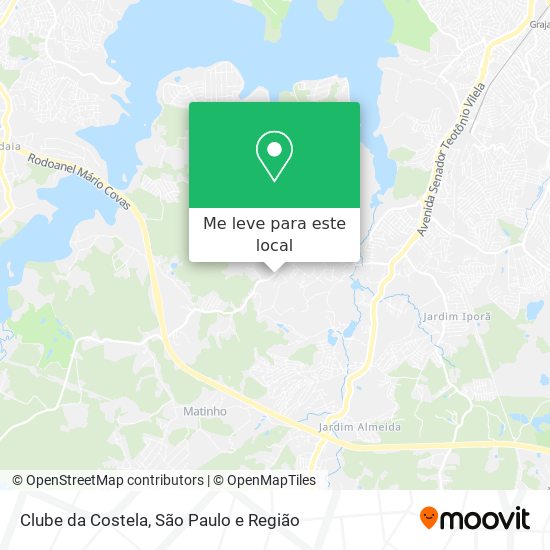 Clube da Costela mapa