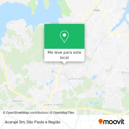 Acarajé Sm mapa