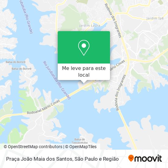 Praça João Maia dos Santos mapa