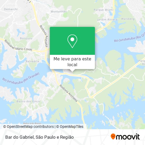 Bar do Gabriel mapa