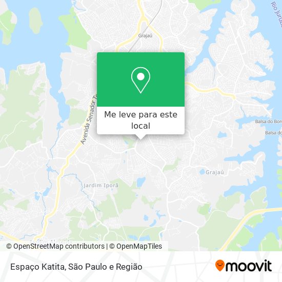 Espaço Katita mapa