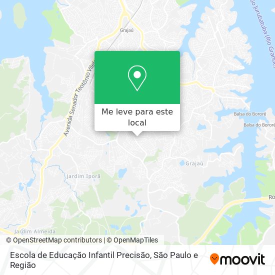 Escola de Educação Infantil Precisão mapa
