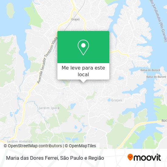 Maria das Dores Ferrei mapa