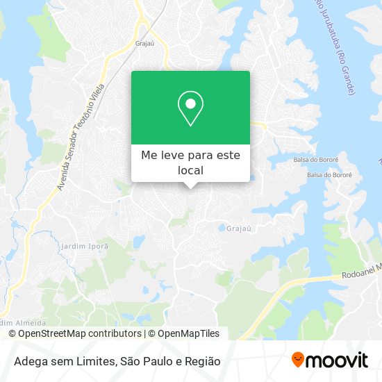 Adega sem Limites mapa