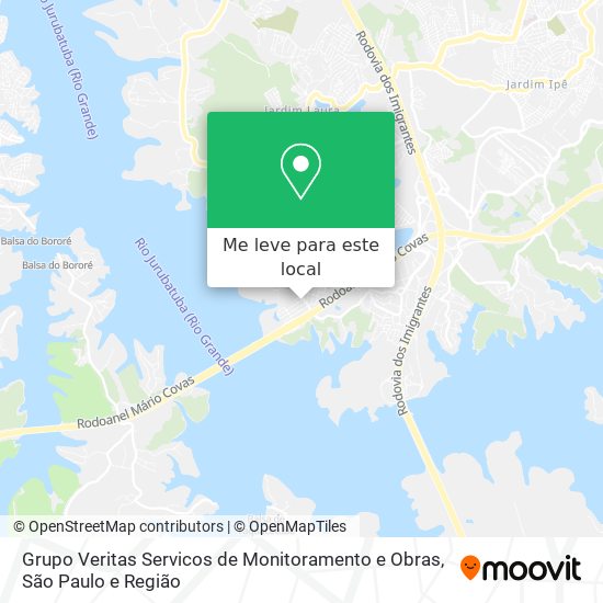 Grupo Veritas Servicos de Monitoramento e Obras mapa