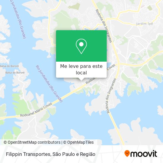 Filippin Transportes mapa