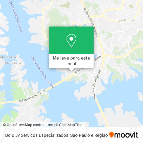 Bc & Jv Servicos Especializados mapa