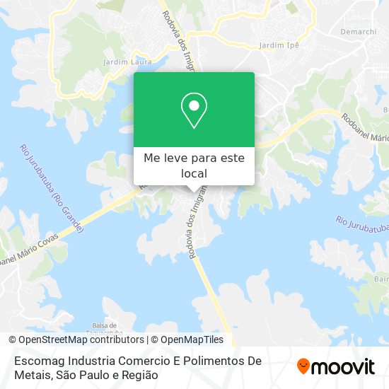 Escomag Industria Comercio E Polimentos De Metais mapa