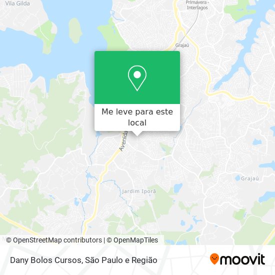 Dany Bolos Cursos mapa