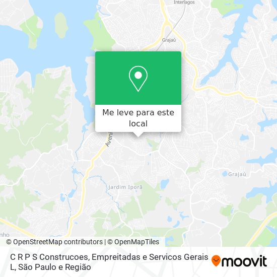 C R P S Construcoes, Empreitadas e Servicos Gerais L mapa