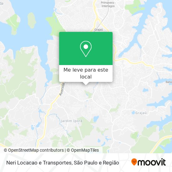 Neri Locacao e Transportes mapa