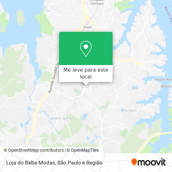 Loja do Bebe Modas mapa